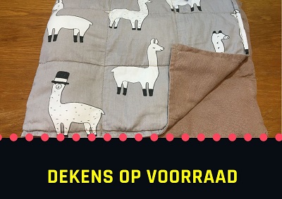 Dekens op voorraad bij verzwaringsdekenshop.nl
