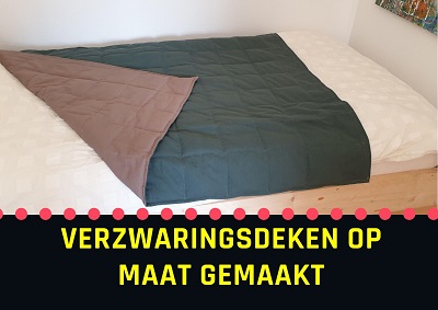 Verzwaringsdeken op maat gemaakt door verzwaringsdekenshop.nl